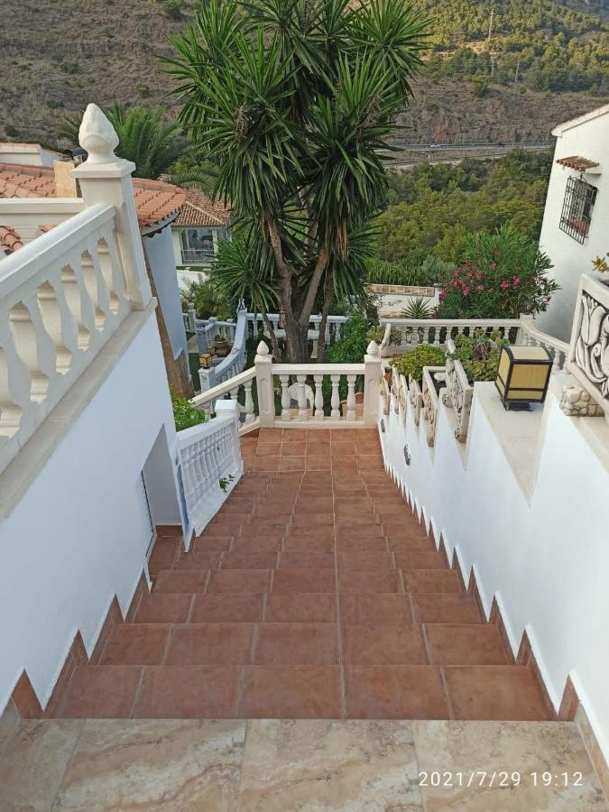 Villa Med Panoramautsikt Med Privat Pool I Calpe, Costa Blanca, Spanien Exterior foto