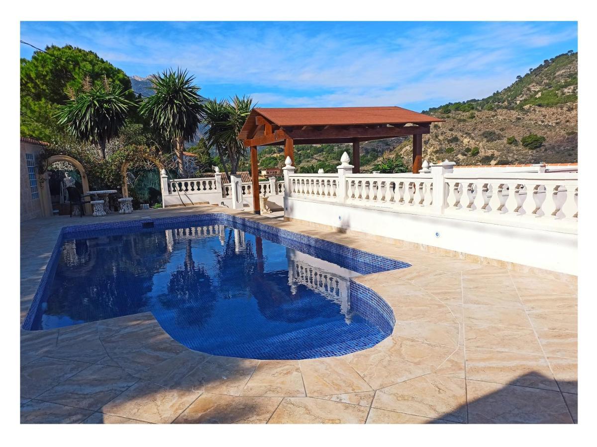 Villa Med Panoramautsikt Med Privat Pool I Calpe, Costa Blanca, Spanien Exterior foto